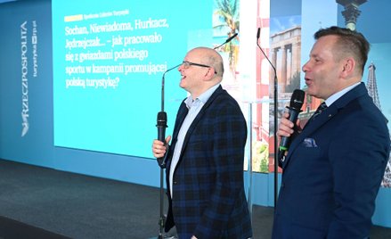 O efektach kampanii promującej Polskę przez sport i kulisach kręcenia spotów z gwiazdami polskiego s