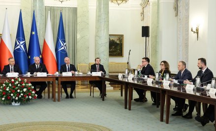 Rada Bezpieczeństwa Narodowego przed wylotem Andrzeja Dudy i Donalda Tuska do USA