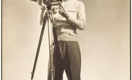 Margaret Bourke-White (1904–1971) autoportret z aparatem fotograficznym