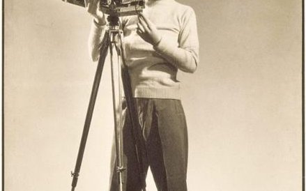 Margaret Bourke-White (1904–1971) autoportret z aparatem fotograficznym