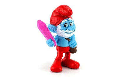 Niemiecka policja uratowała Papę Smerfa