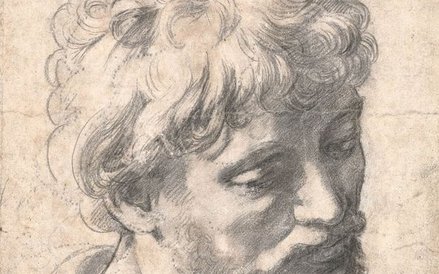 Rafael „Studium Głowy Apostoła”