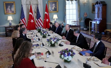 Rozmowy Antony'ego Blinkena z Mevlutem Cavusoglu