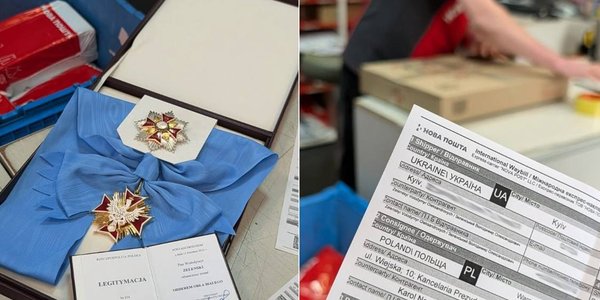 Zełenski odesłał Order Orła Białego. Pokazał zdjęcia przesyłki