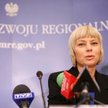 Minister rozwoju regionalnego, Elżbieta Bieńkowska