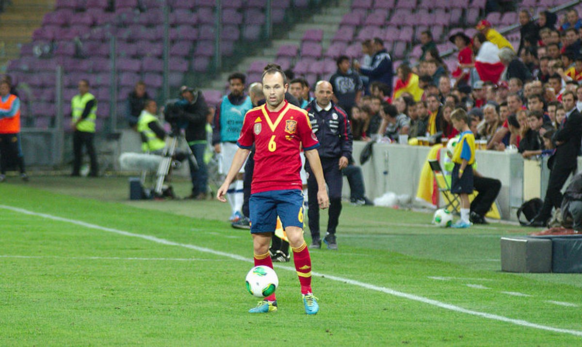 El negocio del vino del futbolista español Andrés Iniesta está en auge