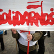 NSZZ Solidarność manifestuje