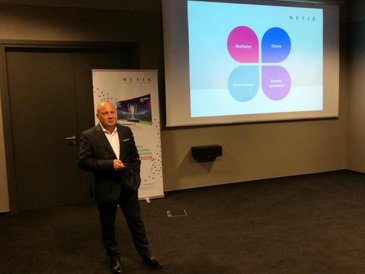 Andrzej Abramczuk, prezes Netii Netia zadebiutowała na giełdzie w Warszawie w lipcu 2000 roku. Najpi