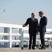 1.09.2009, Sopot. Władimir Putin i Donald Tusk podczas spaceru po molo