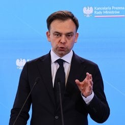 Minister finansów i gospodarki Andrzej Domański