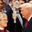 Biskup Marian Edgar Budde i Donald Trump