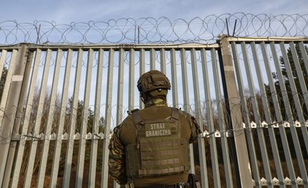 Granica polsko-białoruska w okolicach Krynek