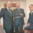 Prof. St. Sołtysiński, dr A.Kawecki - współtwórcy kancelarii, która zajęła drugie miejsce w naszym r