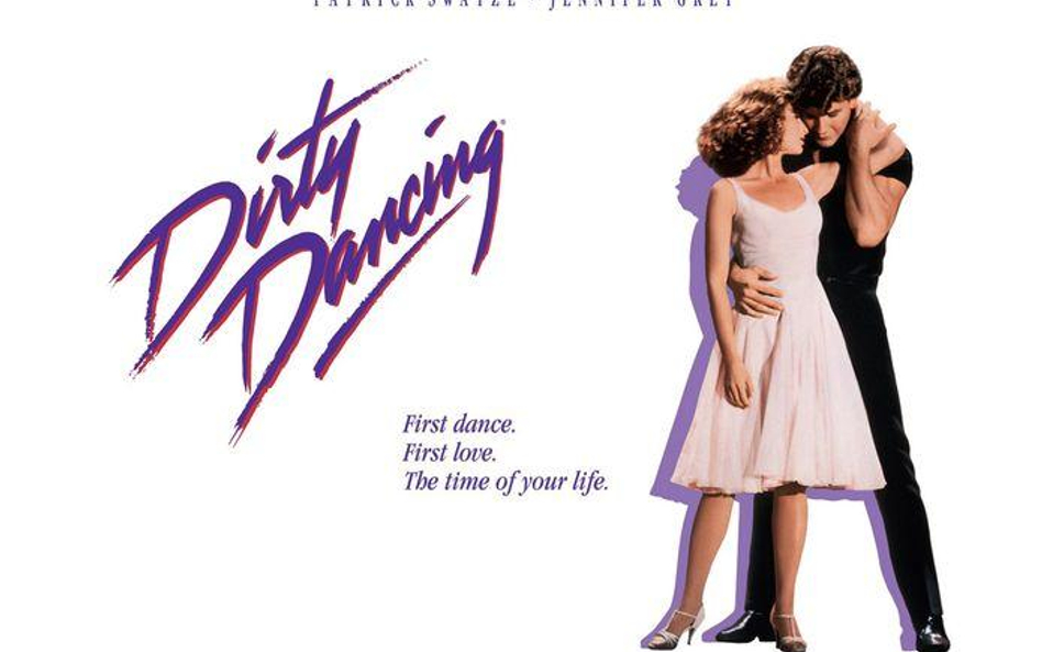 Plakat filmu "Dirty dancing" z Jennifer Gray i Patrickiem Swayze