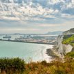 Najważniejszy brytyjski port nad kanałem – Dover. Stąd do Francji jest już tylko niecałe 35 km.