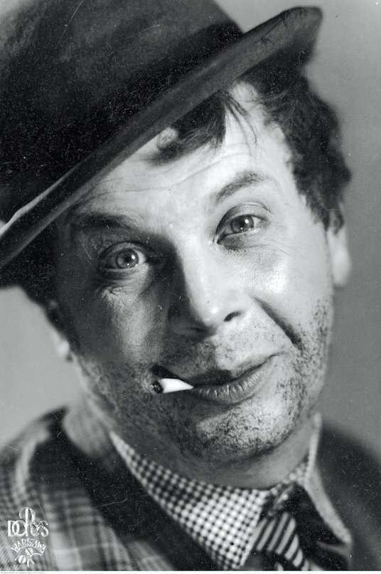 Stanisław Sielański w jednej ze scen operetki „Baron Kimmel”. Warszawa, lipiec 1939 r.