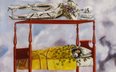 Płótno Fridy Kahlo z 1940 r., zatytułowane „El sueño (La cama) – „Sen” (Łóżko)"