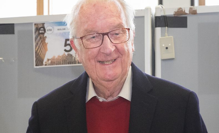 Król Albert II ma dziś 81 lat. Na zdjęciu w chwili głosowania w niedzielnych wyborach do PE.
