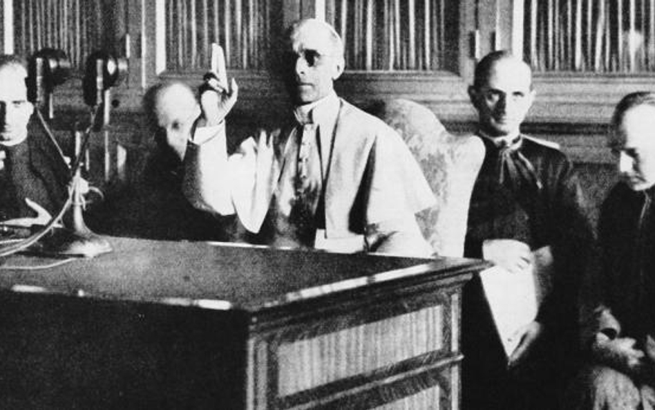 Pius XII w przemówieniu dla Radia Watykańskiego potępił działania wojenne (1.09.1943 r.)