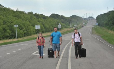 Ukraińcy uciekają na Krym