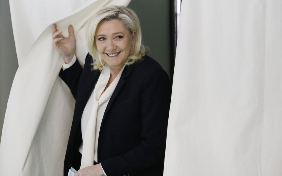 Le Pen uznała swoją porażkę, ale jest zadowolona z wyniku