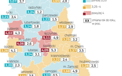 Średnia płaca w województwie lubelskim wynosiła 3,7 tys. zł brutto.
