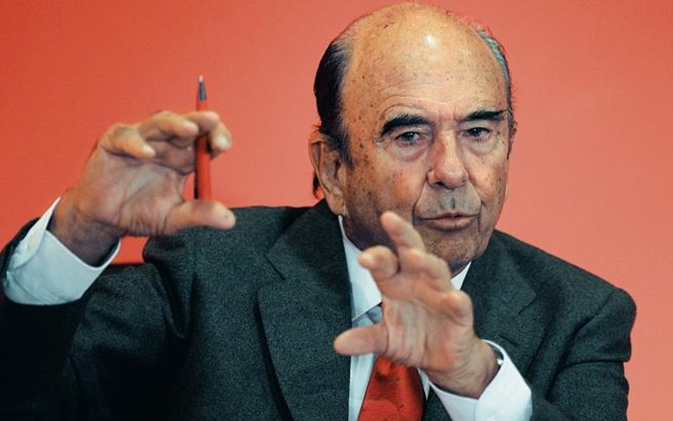 Emilio Botin, szef Santandera, jeszcze w połowie ub.r. spodziewał się utrzymania poziomu zyskowności
