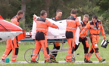 Ranny premier Słowacji przewożony do szpitala w Bańskiej Bystrzycy