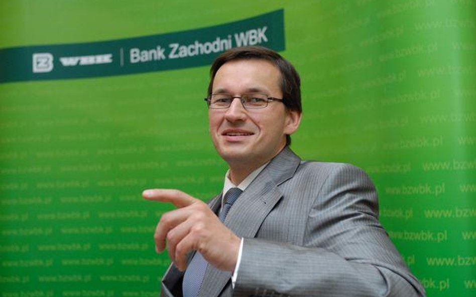 Mateusz Morawiecki, szef BZ WBK