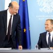 Minister finansów Jacek Rostowski i premier Donald Tusk