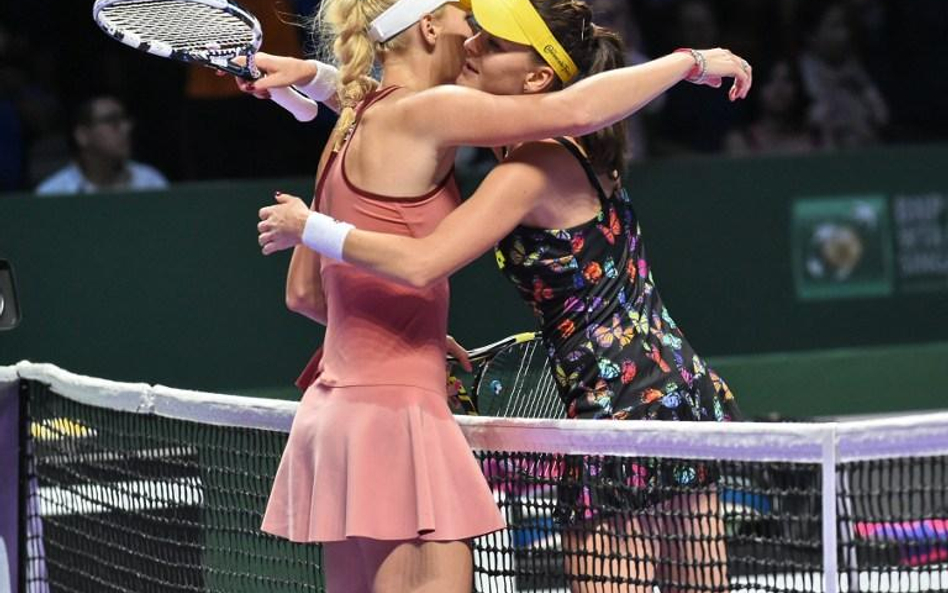 Przyjaciółka pomogła, Radwańska w półfinale mistrzostw WTA