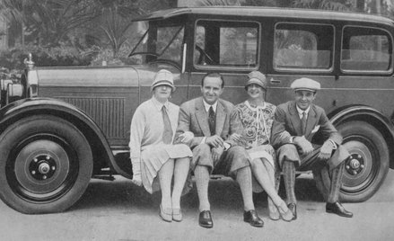 Na zdjęciu (od lewej): Anneliese von Bocholtz, Günther Rudloff, Benita von Falkenhayn i Jerzy Sosnow
