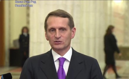 Przewodniczący Dumy Siergiej Naryszkin