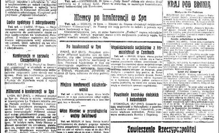 1920: Jak przechytrzono Komisarza Rządu