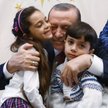 Prezydent Turcji Recep Tayyip Erdogan i 7-letnia Bana Alabed