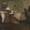 „Wnętrze”, znane także jako „Gwałt”, zagadkowy obraz Degasa