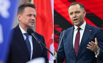 Rafał Trzaskowski i Karol Nawrocki