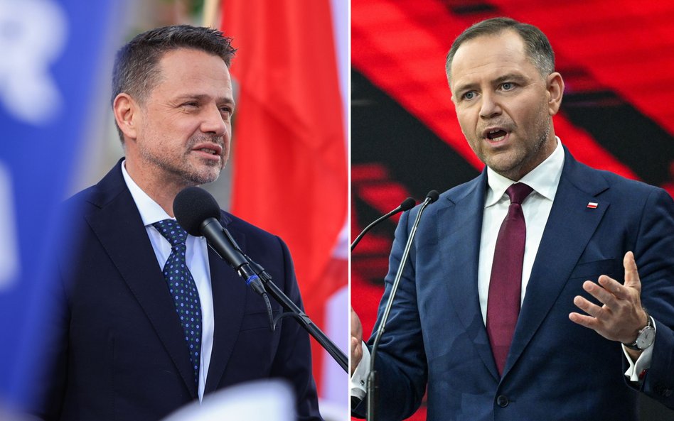 Rafał Trzaskowski i Karol Nawrocki