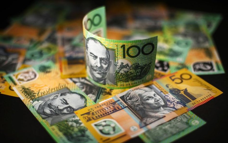 Australijski dolar w niezwykłym towarzystwie