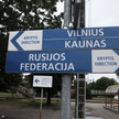 Kibarty, miejscowość na granicy Litwy z rosyjskim Kaliningradem