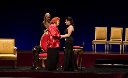 Maria Fołtyn i Eliza Kruszczyńska, zdobywczyni Grand Prix w 2010 r.