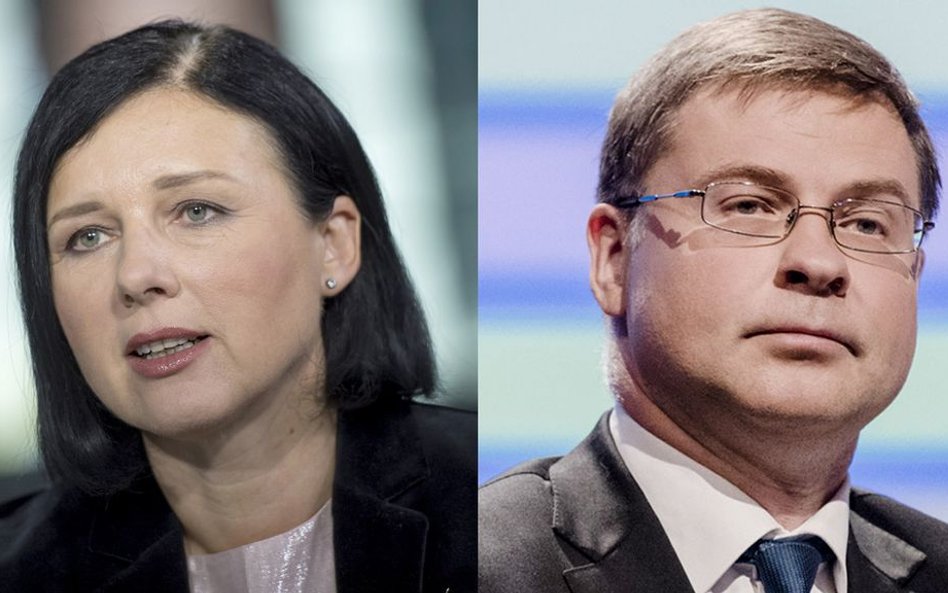 Věra Jourová, Czeszka z formalnie liberalnej partii ANO, w kończącej pracę Komisji zajmowała się spr