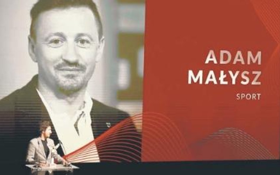 Kategoria SPORT: Adam Małysz, skoczek narciarski. – To dla mnie wielki zaszczyt. Dziękuję za docenie