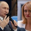Władimir Putin i Małgorzata Zych