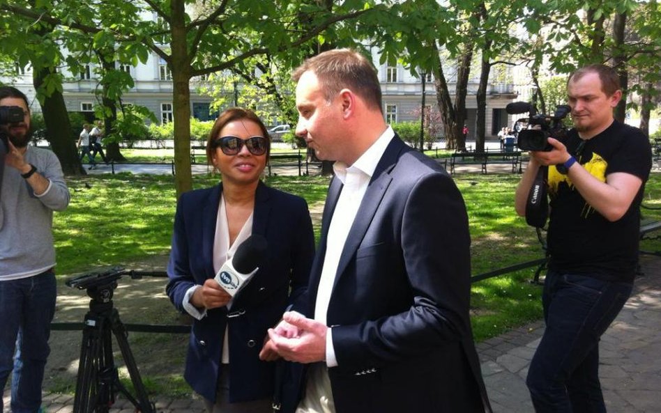 Andrzej Duda w Krakowie