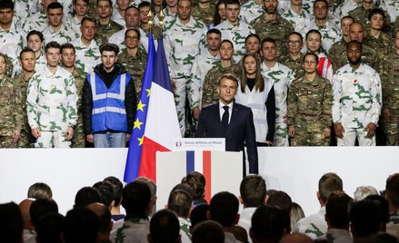 Prezydent Francji Emmanuel Macron: Rosja stanowi egzystencjalne zagrożenie dla Europejczyków. Nasz n