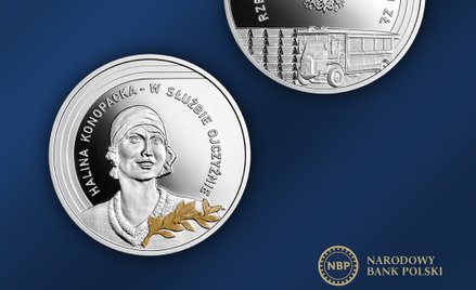 Nowa moneta kolekcjonerska NBP upamiętnia Halinę Konopacką – pierwszą polską mistrzynię olimpijską