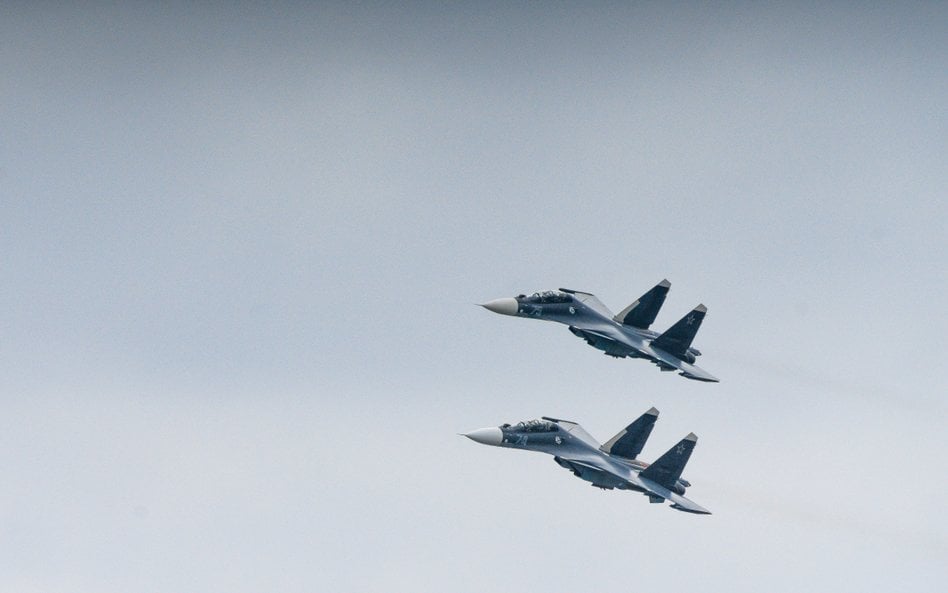 Rosyjskie myśliwce Su-30SM