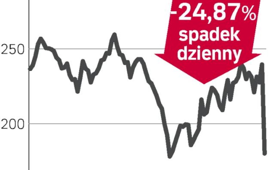 Giełda: inwestorzy ukarali Mana