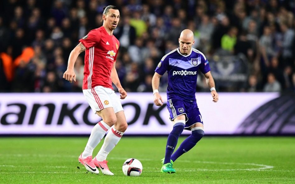 Liga Europejska: Anderlecht - Manchester United. Teodorczyk w Teatrze Marzeń